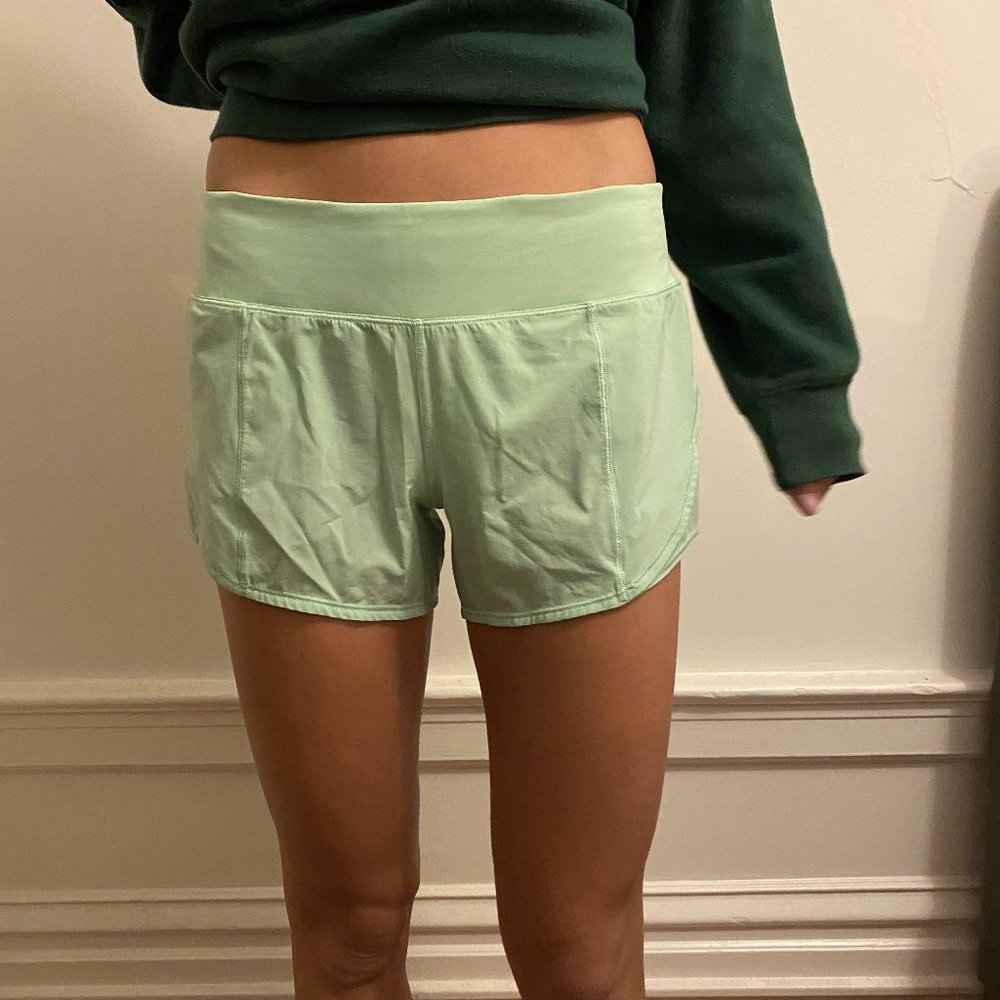 Lululemon Green Shorts